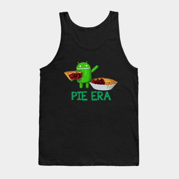 PIE ERA (ANDROID PIE) Tank Top by masponii